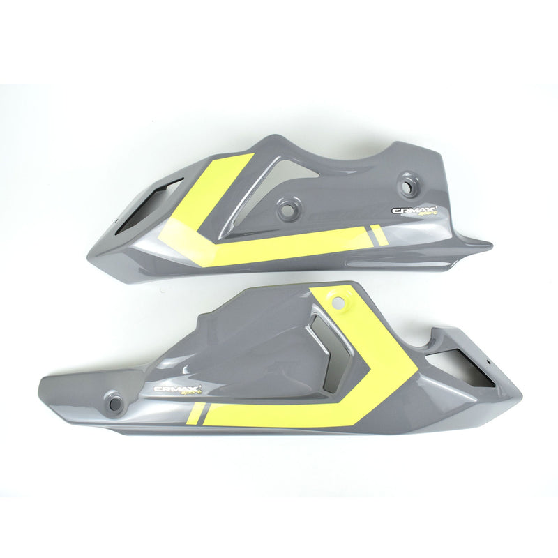 Belly Pan For Gloss Grey/Gloss Yellow (Nimbus Grey/Night Fluo Yellow) For Yamaha MT-07 2016-2017