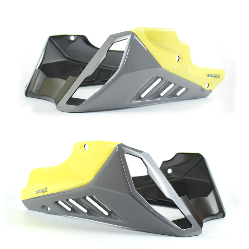 Belly Pan For Gloss Grey/Gloss Yellow (Nimbus Grey/Night Fluo Yellow) For Yamaha MT-10 2016-2017