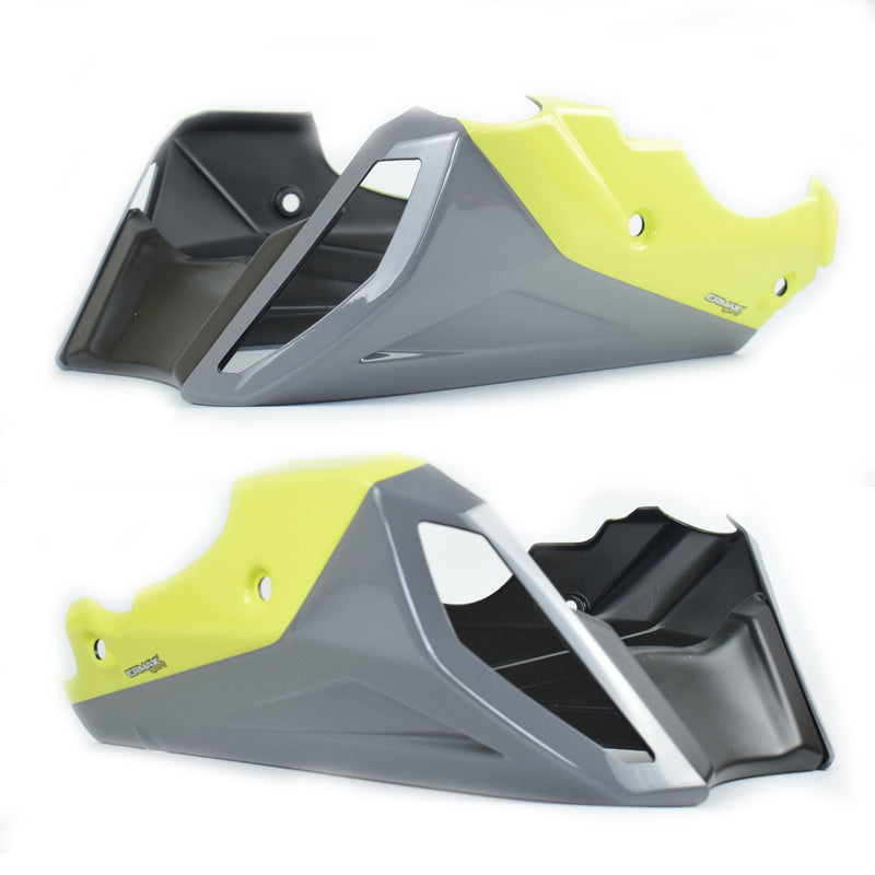 Belly Pan For Gloss Grey/Gloss Yellow (Nimbus Grey/Night Fluo Yellow) For Yamaha MT-09 2017-2018