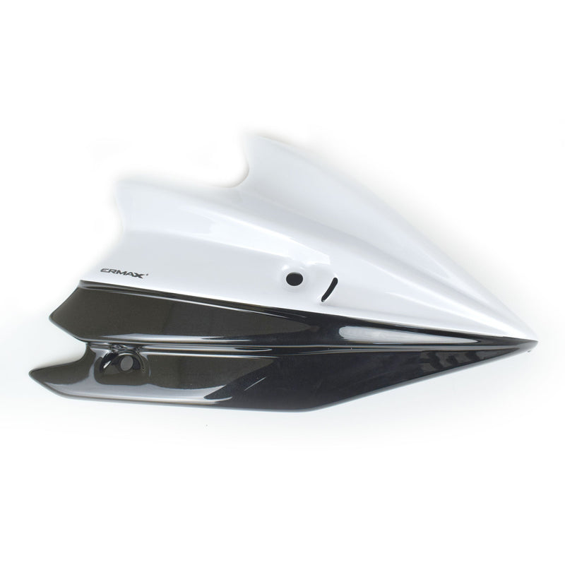 Belly Pan For Met White/Met Black (Pearl Stardust White/Spark Black) For Kawasaki Z 800 2013-2013