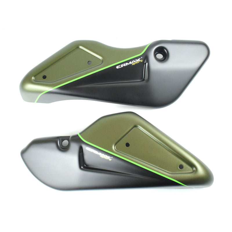 Belly Pan For Green Matt Metallic/Flat Ebony [45l]/Lime Green [777] For Kawasaki Z 900 RS 2017-Current