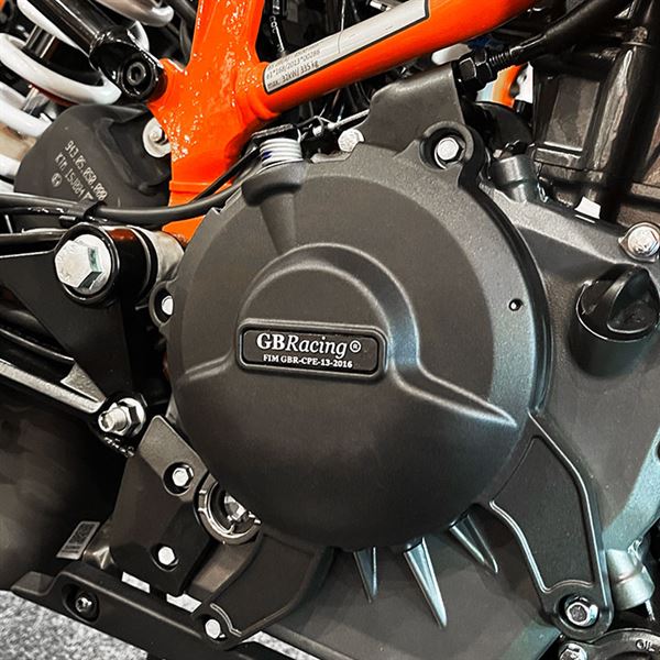 Engine Cover Clutch Cover Black For KTM 390 Duke 2022-Current