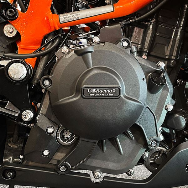 Engine Cover Clutch Cover Black For KTM 390 Duke 2022-Current