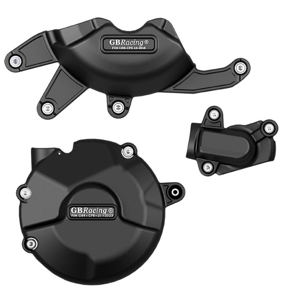 Engine Cover Set Black For Ducati Supersport 950 2021-Current