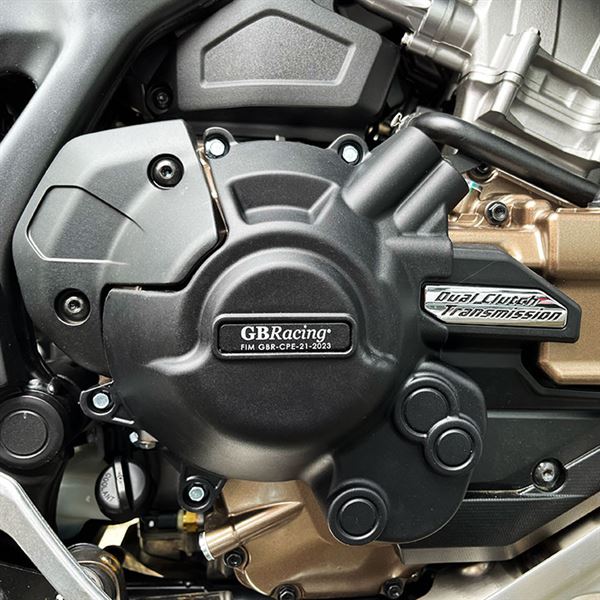 Engine Cover DCT Clutch Cover Black For Honda CRF1100L Africa Twin 2020-Current