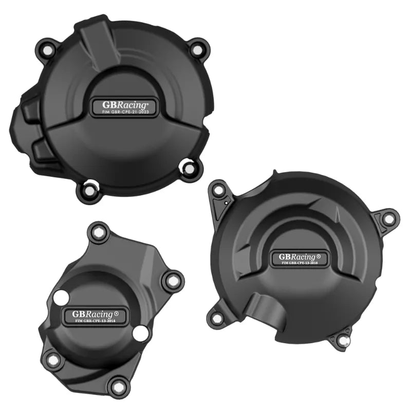 Engine Cover Set Black For Triumph Daytona 660 2024-Current