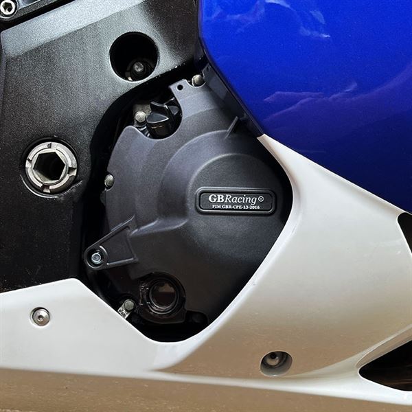 Engine Cover Pulse Cover Black For Suzuki GSXR 600 2004-2005