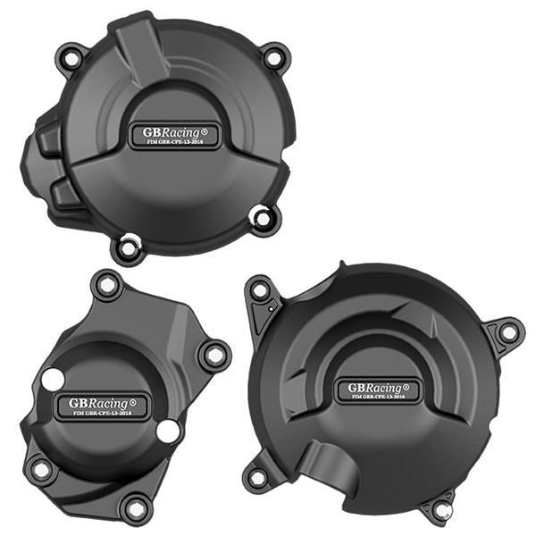 Engine Cover Set Black For Triumph Tiger Sport 660 2021-Current