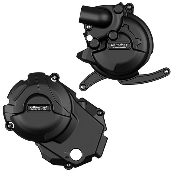 Engine Cover Set Black For Ducati Desert X 2021-2023