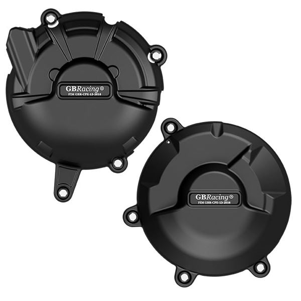 Engine Cover Set Black For Ducati V2 Streetfighter 2022-Current