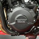 Secondary Engine Cover Set Black For Kawasaki Z 900 RS 2018-Current