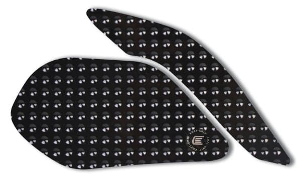 Evo Series Tank Grips Black For Moto Guzzi V85 TT 2019-Current