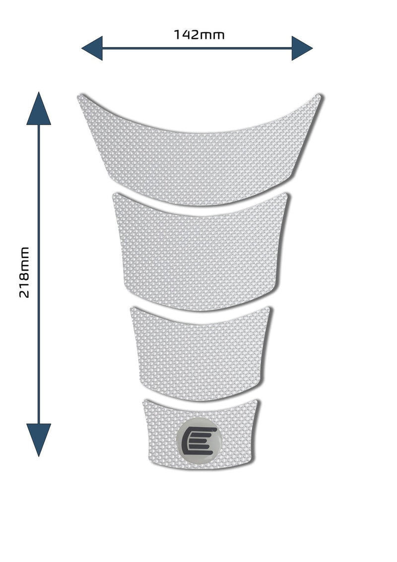 Centre Tank Pad Design A Pro Series Clear