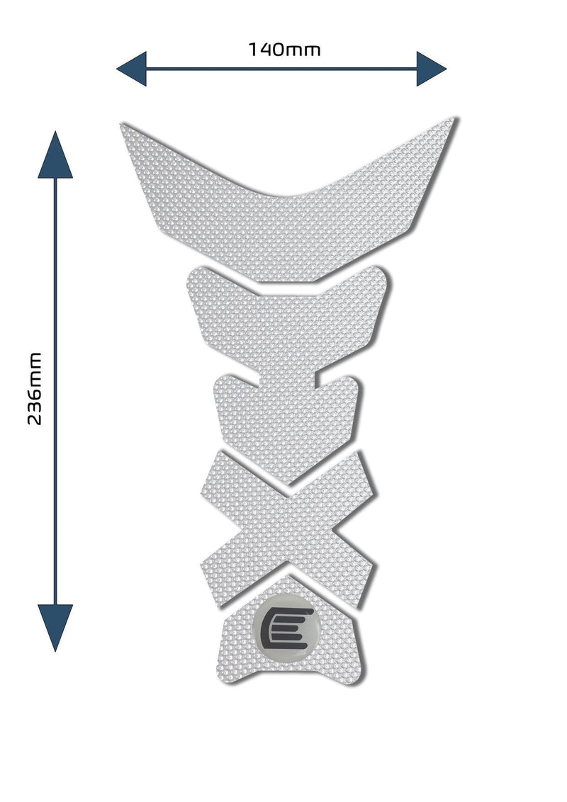 Centre Tank Pad Design C Pro Series Clear