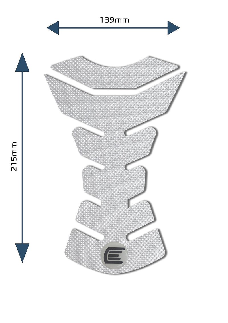 Centre Tank Pad Design D Pro Series Clear