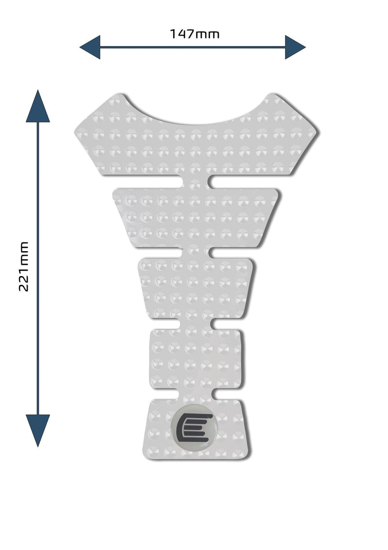 Centre Tank Pad Design F Evo Series Clear