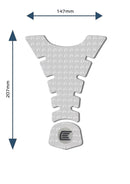 Centre Tank Pad Design H Evo Series Clear