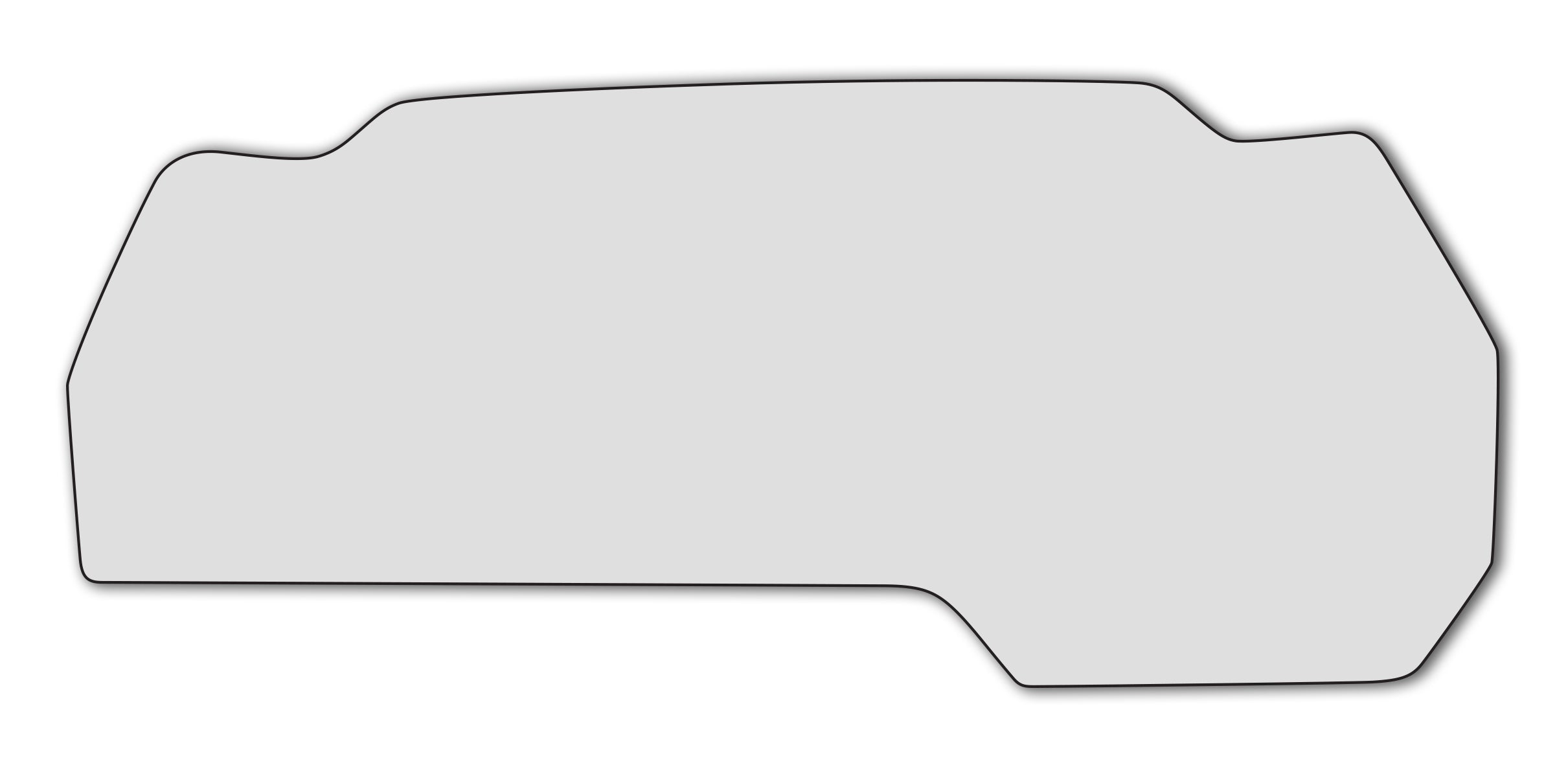 Dash Protector Clear For Yamaha YZF-R 2019-Current