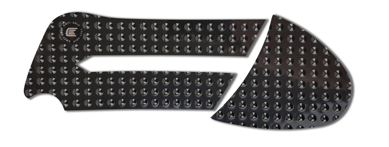 Evo Series Tank Grips Black For Kawasaki ZZR 1400 2012-Current