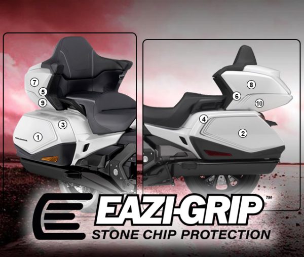 Pannier Protection Kit Clear Gloss For Honda GL 1800 Goldwing 2020-Current