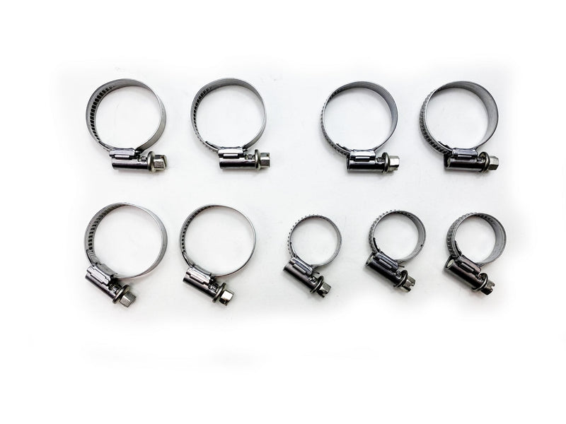 Race Clamp Kit Silver For Kawasaki ZX10-R 2016-2020