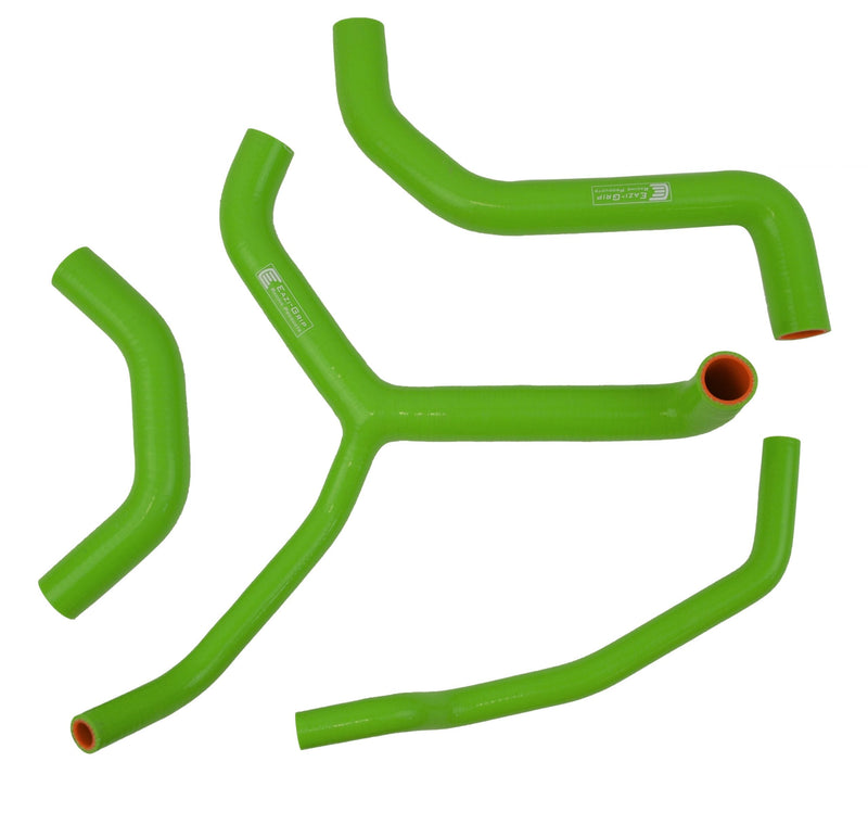 Race Silicone Hose Kit For Green For Kawasaki ZX10-R 2016-2020