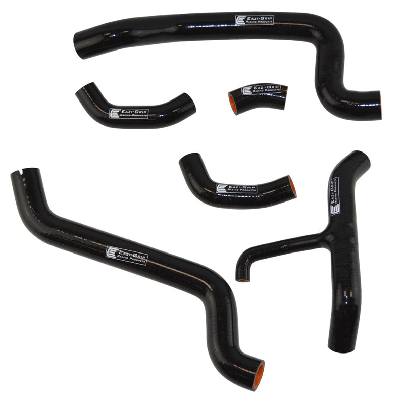 Silicone Hose Kit Black For Ducati 1098 R 2007-2008