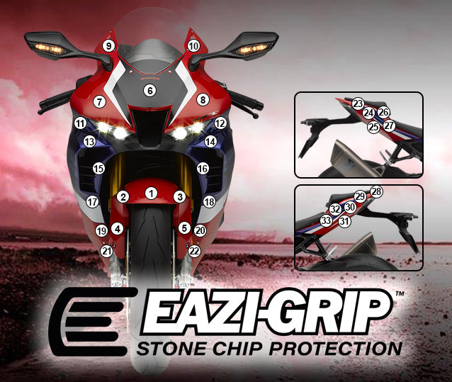 Stone Chip Protection Kit Clear Gloss For Honda CBR 1000 RR-R 2020-Current