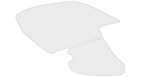 Tank Grips Clear Paint Protection Film For Ducati Panigale V4 2022-Current