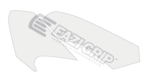 Tank Grips Clear Paint Protection Film For Honda CBR 1000 RR 2017-2019