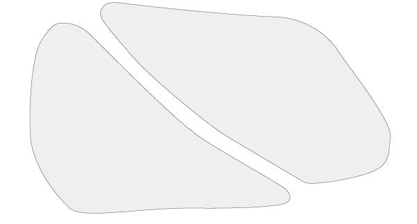 Tank Grips Clear Paint Protection Film For KTM 990 Superduke R 2005-2013