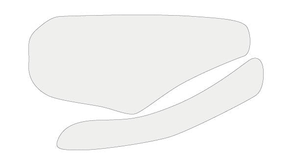 Tank Grips Clear Paint Protection Film For Kawasaki Ninja 250 R 2008-2012