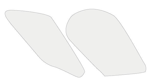 Tank Grips Clear Paint Protection Film For Kawasaki Ninja 300 2013-2017