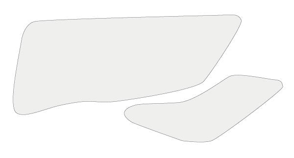 Tank Grips Clear Paint Protection Film For MV Agusta Dragster 800 2014-2017