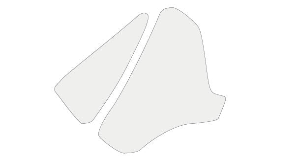 Tank Grips Clear Paint Protection Film For MV Agusta Stradale 800 2015-2016