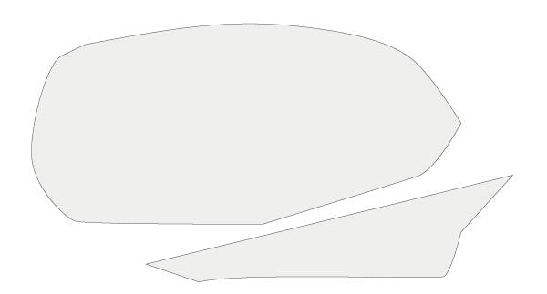 Tank Grips Clear Paint Protection Film For Suzuki GSXR 600 2008-2010