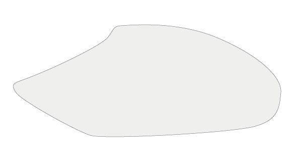 Tank Grips Clear Paint Protection Film For Suzuki GSXR 600 2006-2007