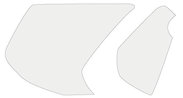 Tank Grips Clear Paint Protection Film For Yamaha MT-07 2018-2020