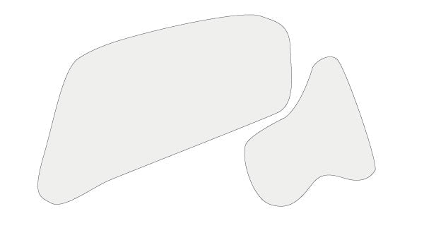 Tank Grips Clear Paint Protection Film For Yamaha MT-10 2016-2021