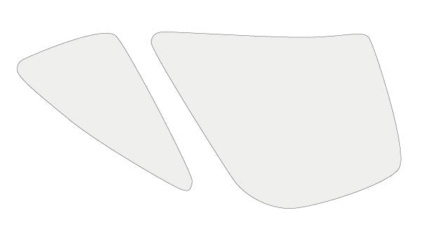 Tank Grips Clear Paint Protection Film For Yamaha YZF-125 R 2008-2018