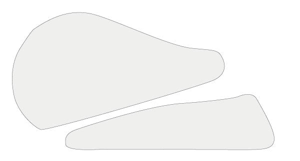 Tank Grips Clear Paint Protection Film For Yamaha YZF-R1 2002-2003