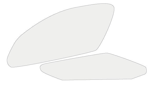 Tank Grips Clear Paint Protection Film For Yamaha YZF-R1 2004-2006