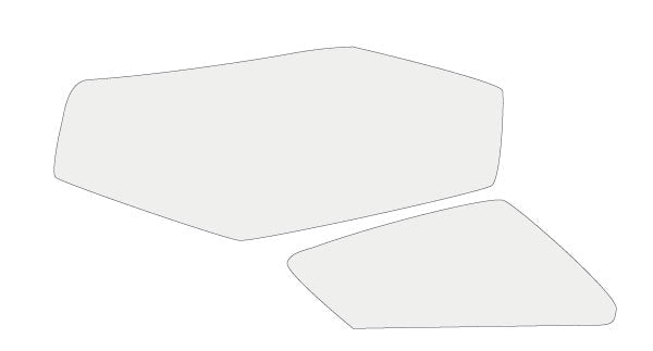 Tank Grips Clear Paint Protection Film For Yamaha YZF-R6 2008-2016
