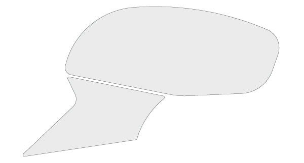 Tank Grips - Pair Clear Gloss Paint Protection Film For Ducati Panigale V4 2025-Current