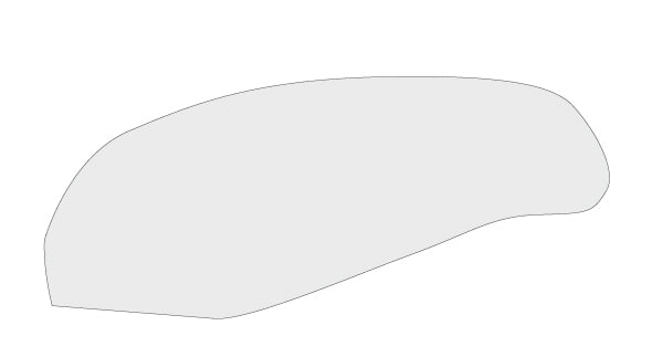 Tank Grips - Pair Clear Gloss Paint Protection Film For Ducati Panigale V2 2025>Current