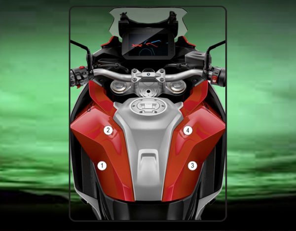 Tank Paint Protection Kit Clear For BMW F 900 XR 2020-Current