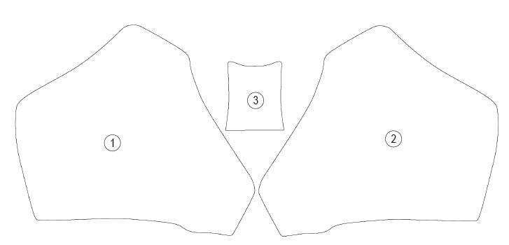 Tank Paint Protection Kit Clear - Matt For Ducati Multistrada V2 2025>Current