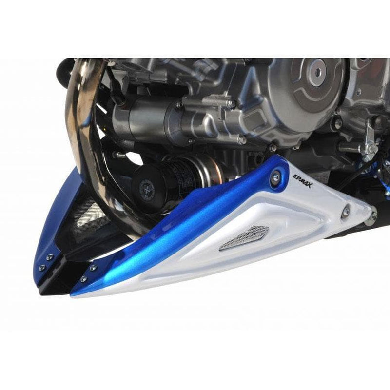 Belly Pan For Glass Splash White [ybd]/Pearl Vigor Blue [yky] For Suzuki SFV 650 Gladius 2011-2013