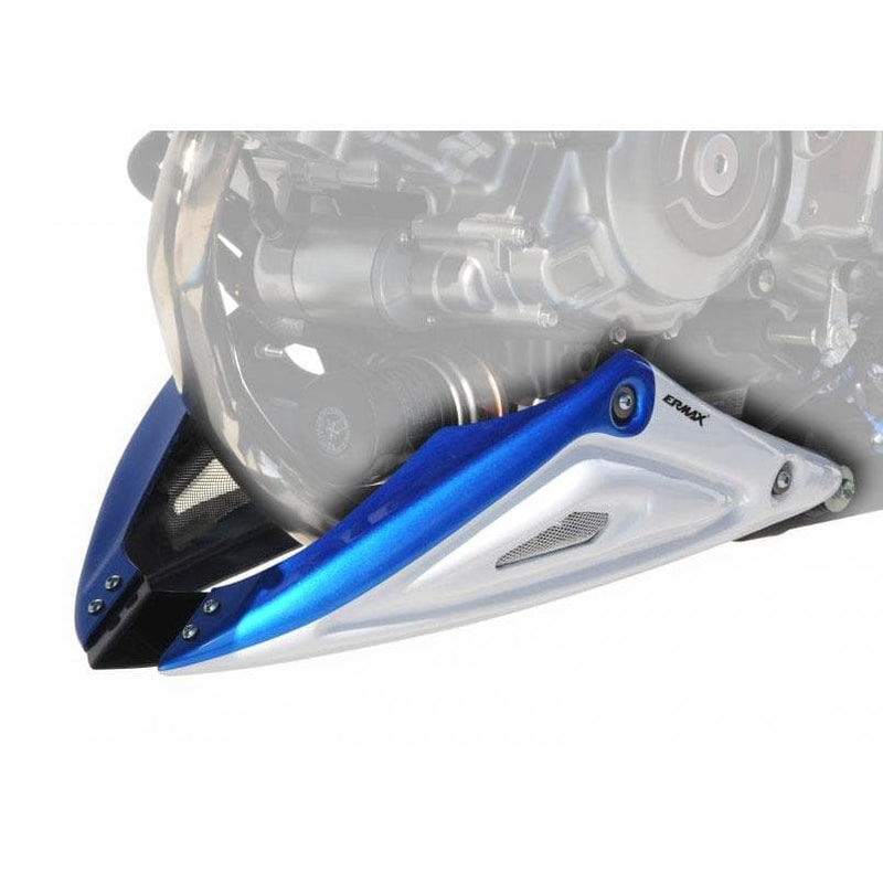 Belly Pan For Glass Splash White [ybd]/Pearl Vigor Blue [yky] For Suzuki SFV 650 Gladius 2011-2013