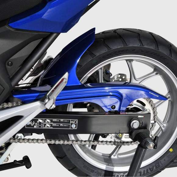 Hugger For Metallic Blue (Metallic Glint Wave) For Honda NC 750 X 2016-2020